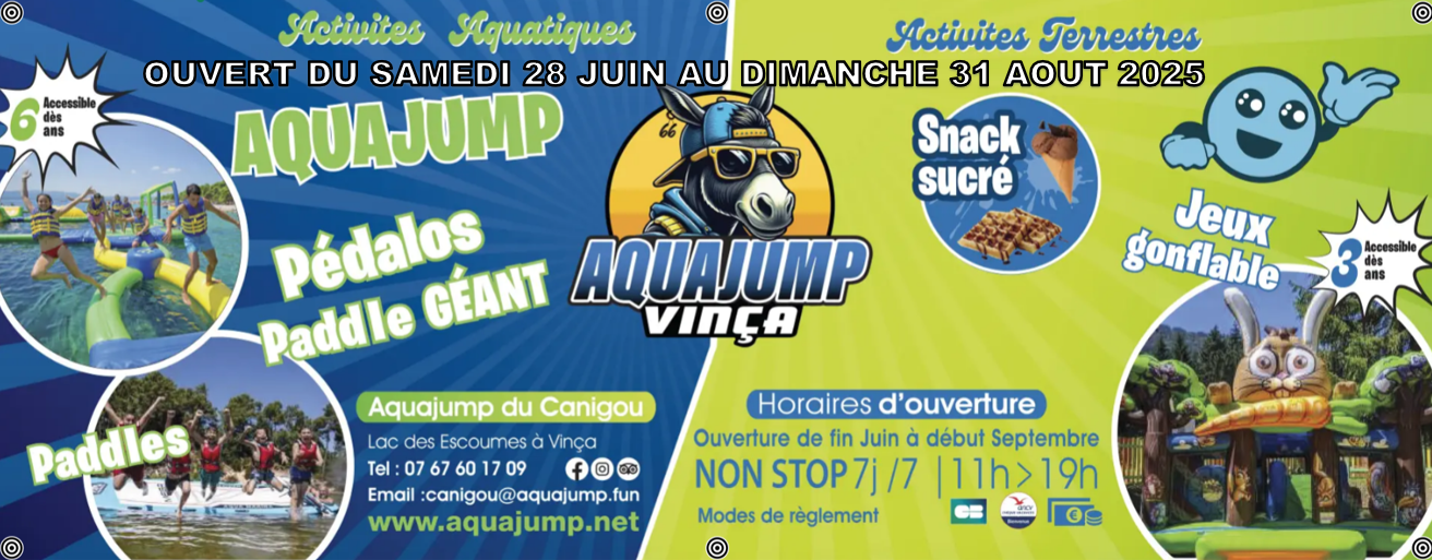 Aquajump du Canigou