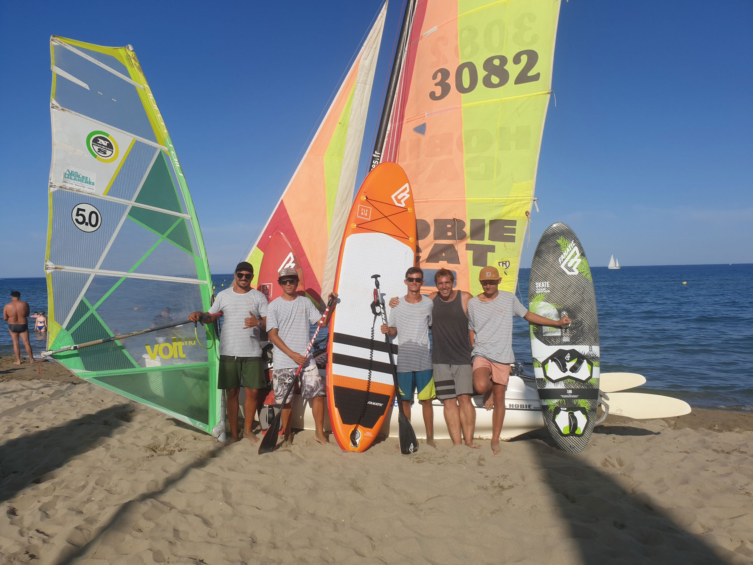 École de Voile les Voiles Blanches