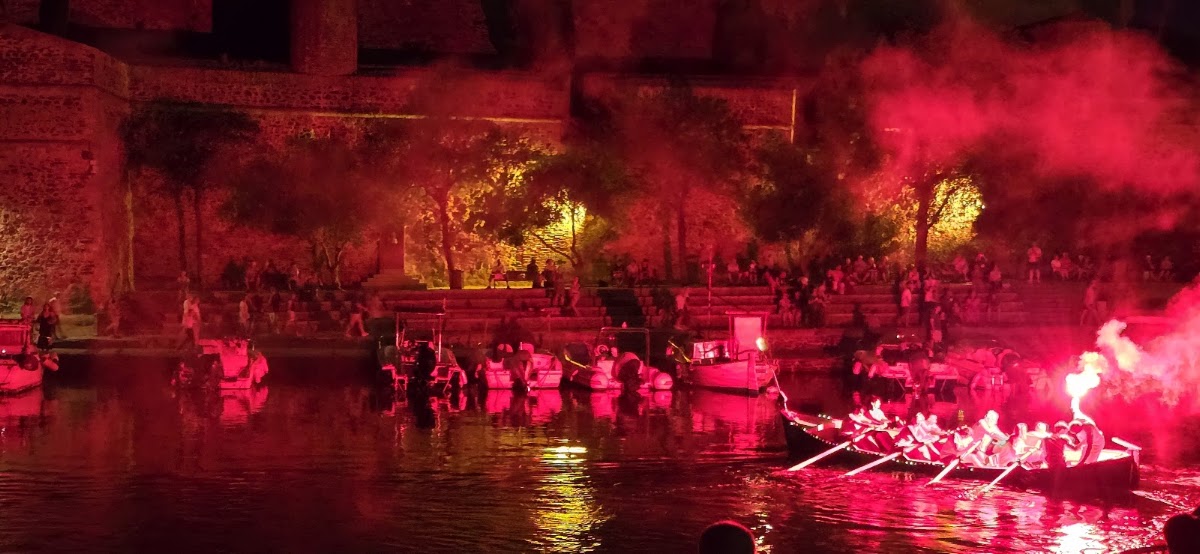 Celebración noche de Sant Joan collioure