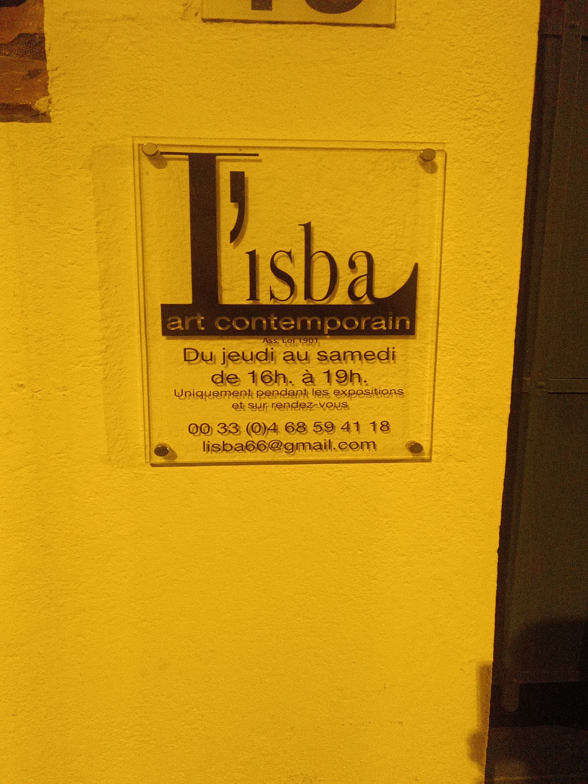 Galerie d&rsquo;Art Contemporain LISBA