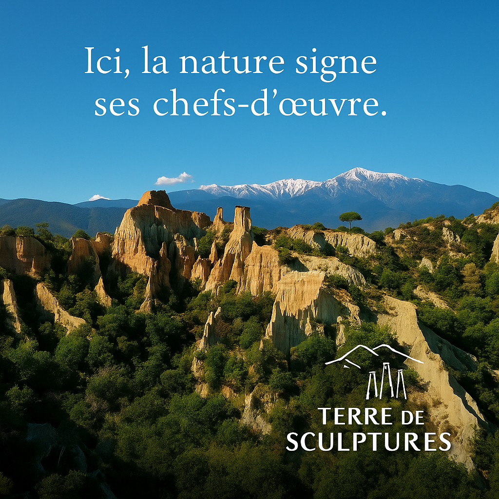 Visite des Orgues sauvages – Terre de sculptures