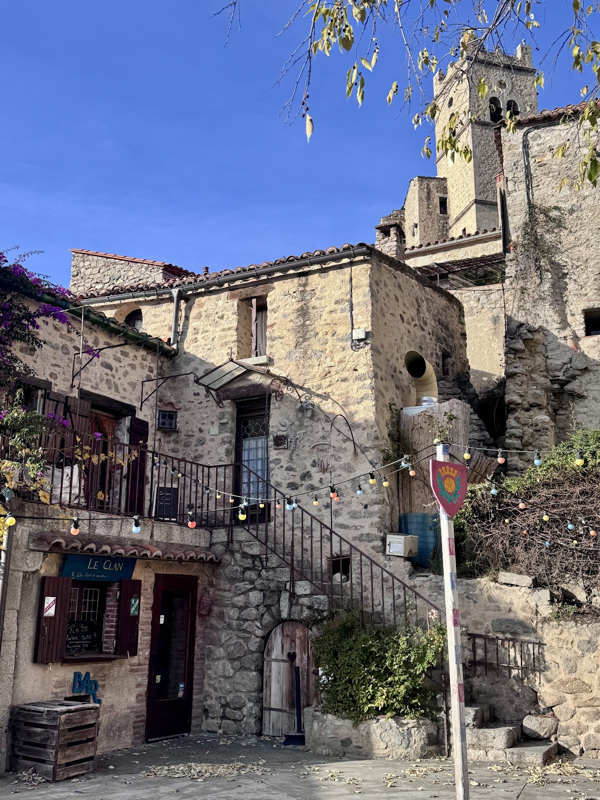 Village perché d&rsquo;Eus