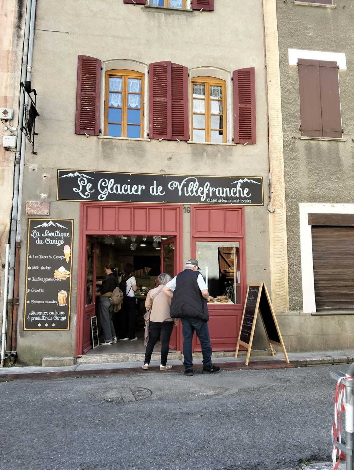 Le glacier de Villefranche