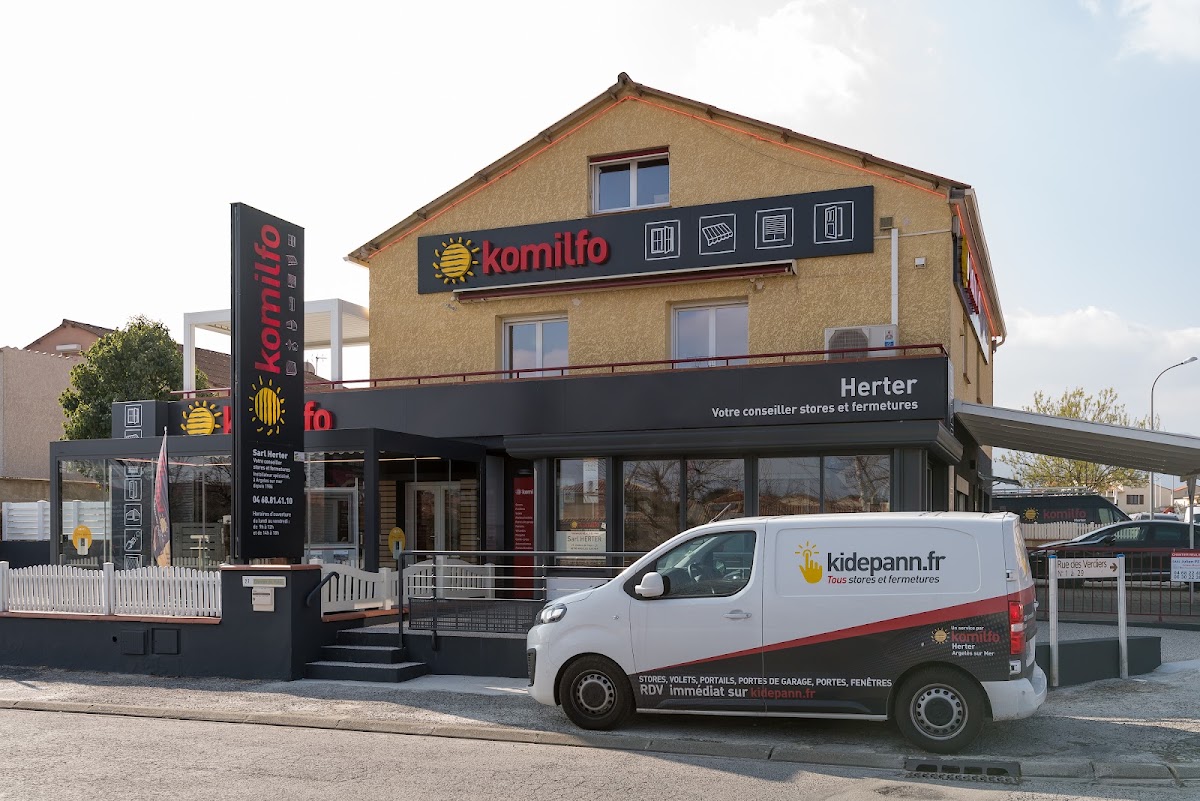 Komilfo SAS HERTER à Argelès-sur-Mer – Pergolas, Stores, Fenêtres, Menuiseries