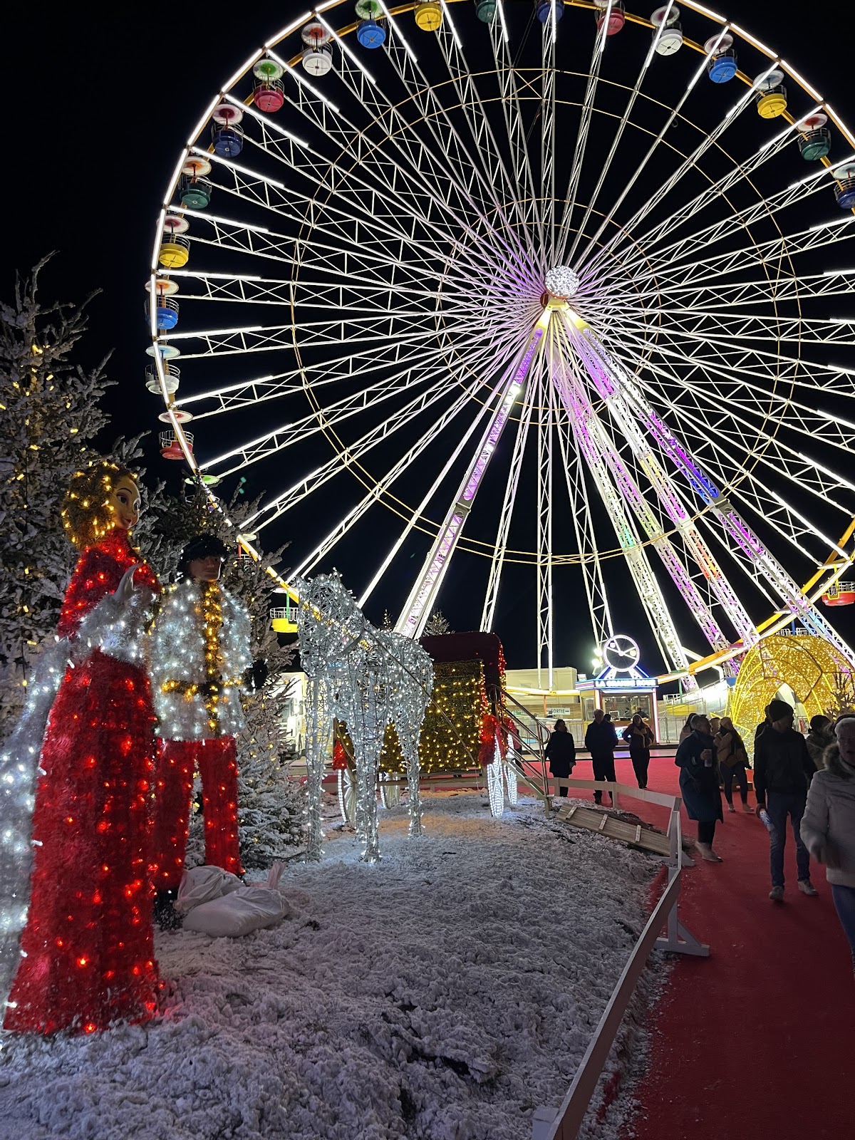 Parking marché de Noël – Aparcament fira de Nadal