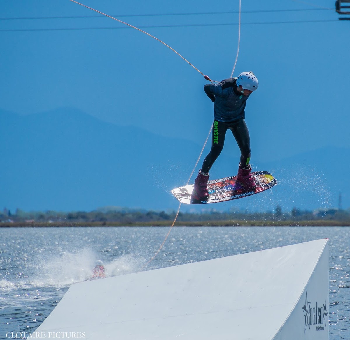 Téléski Nautique Barcarès wakeboard