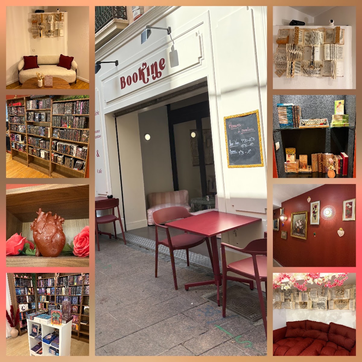 Librairie Romance – Café Bookine