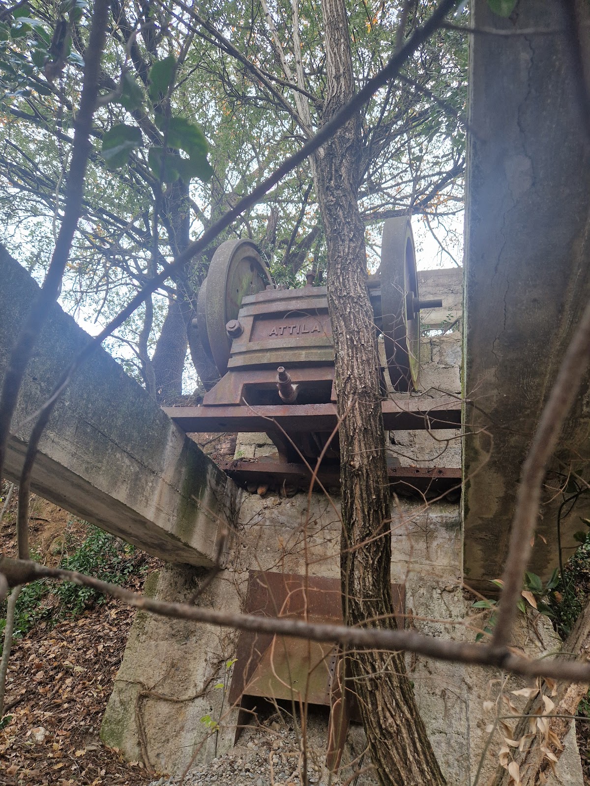Ancienne trémie minière