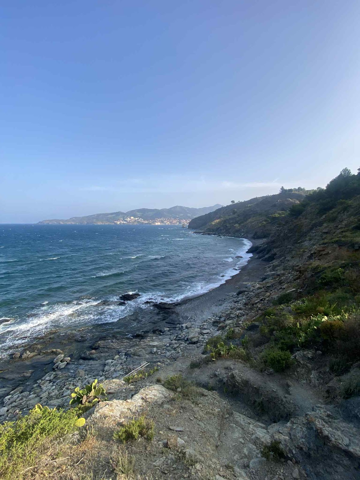 Plage naturiste des galets