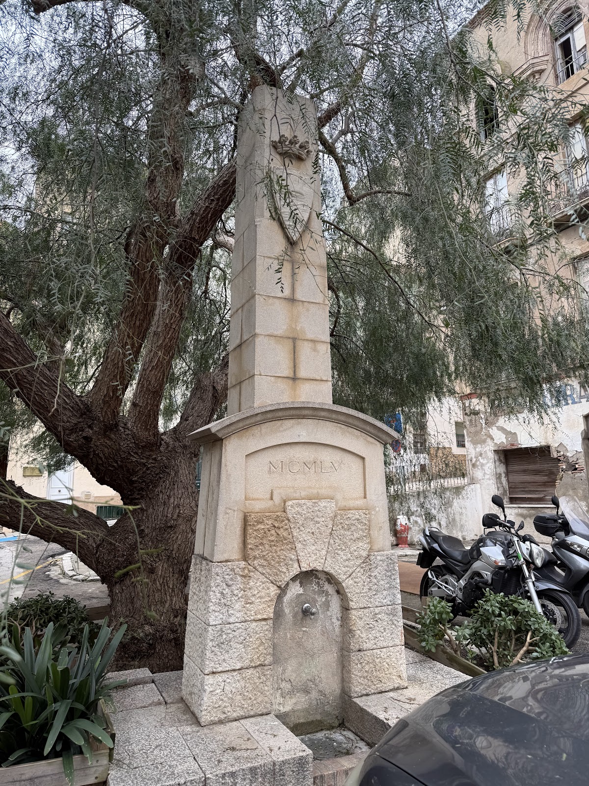 Fontaine du blason