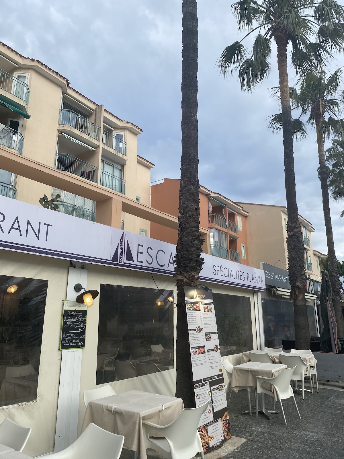 Restaurant l’escale port Argelès sur mer
