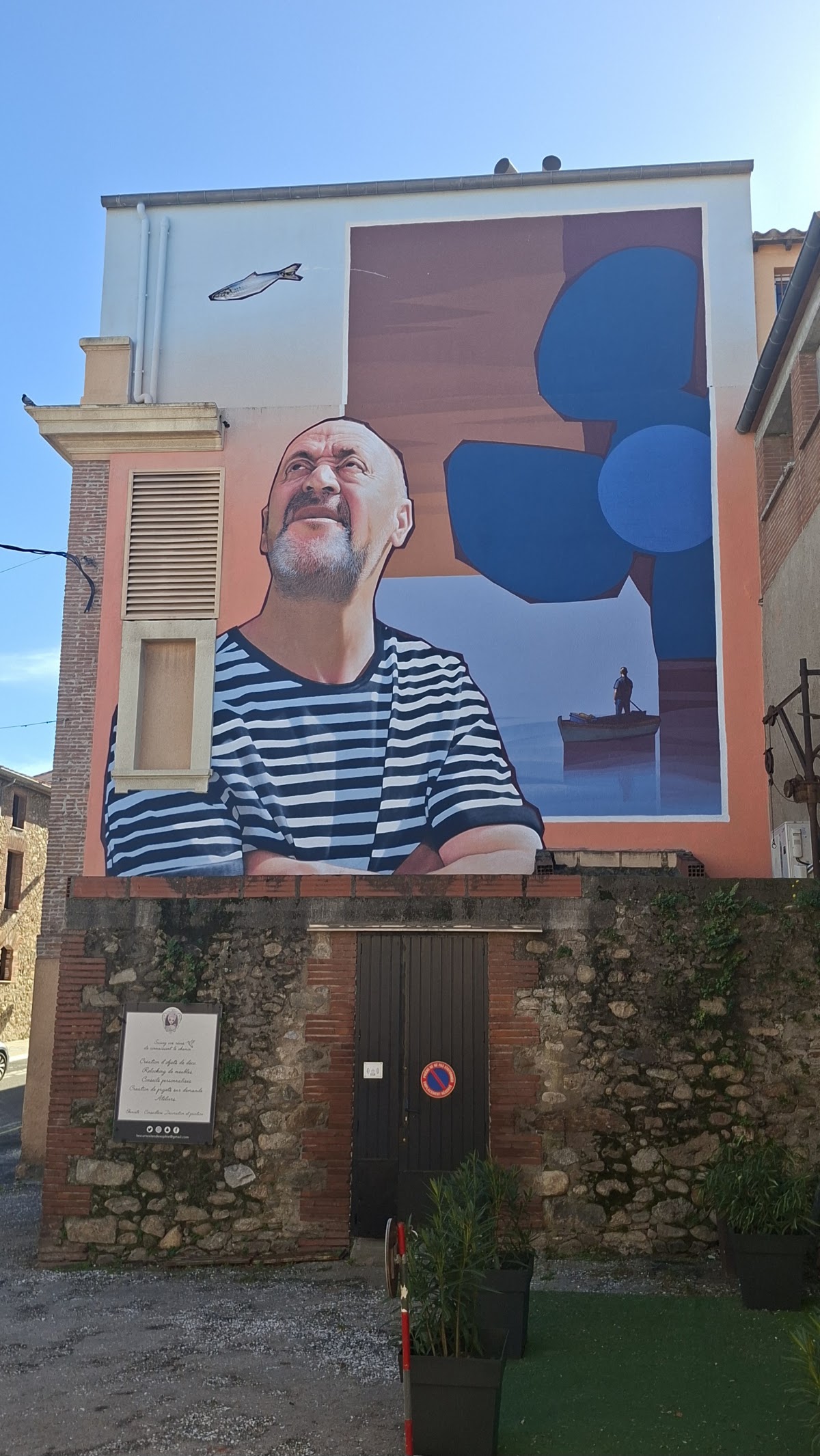 Mural « Souvenir de Jijel » by Jean Rooble