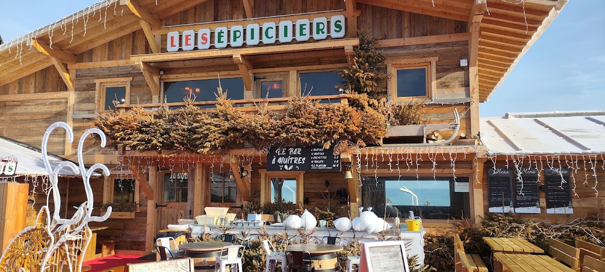Les épiciers (Village de Noël Le Barcarès)