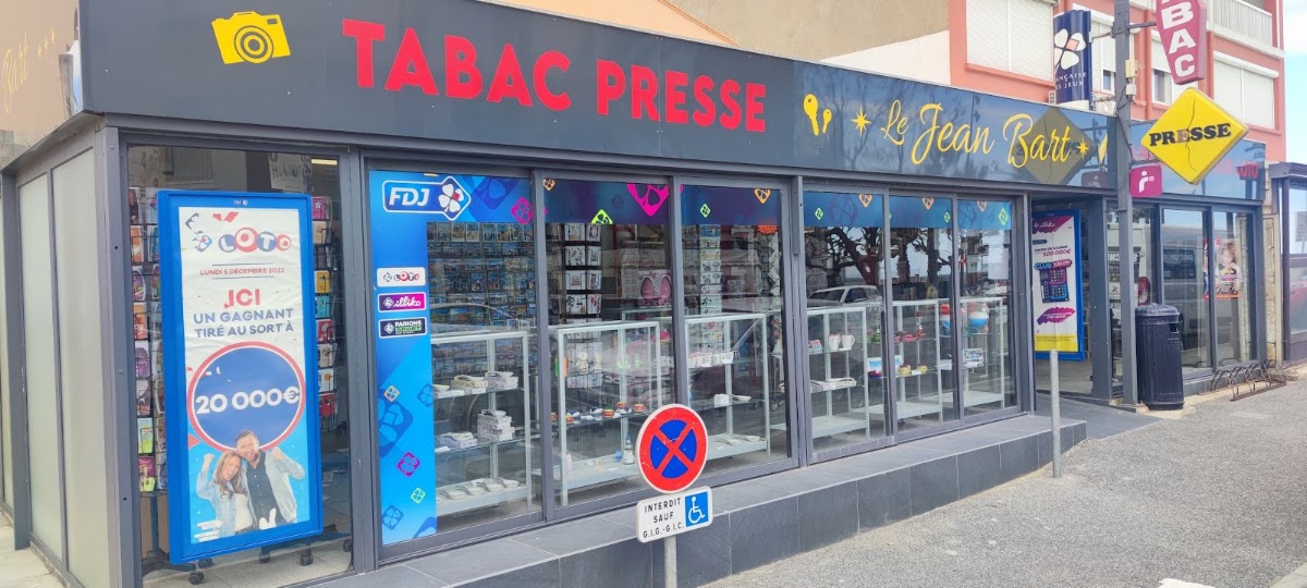 Le Jean Bart – Tabac/Presse/FDJ/Vuse/Nickel/Borne Free/Vinted GO