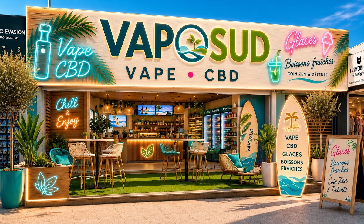 Vaposud – Cigarette électronique et CBD Saint Cyprien