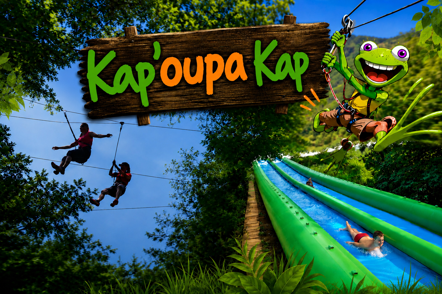 kap&rsquo;oupa kap parc aventure