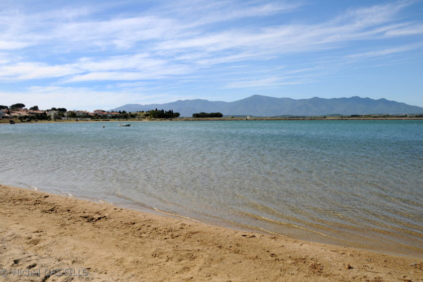 Plage du Lac de Villeneuve de la Raho
